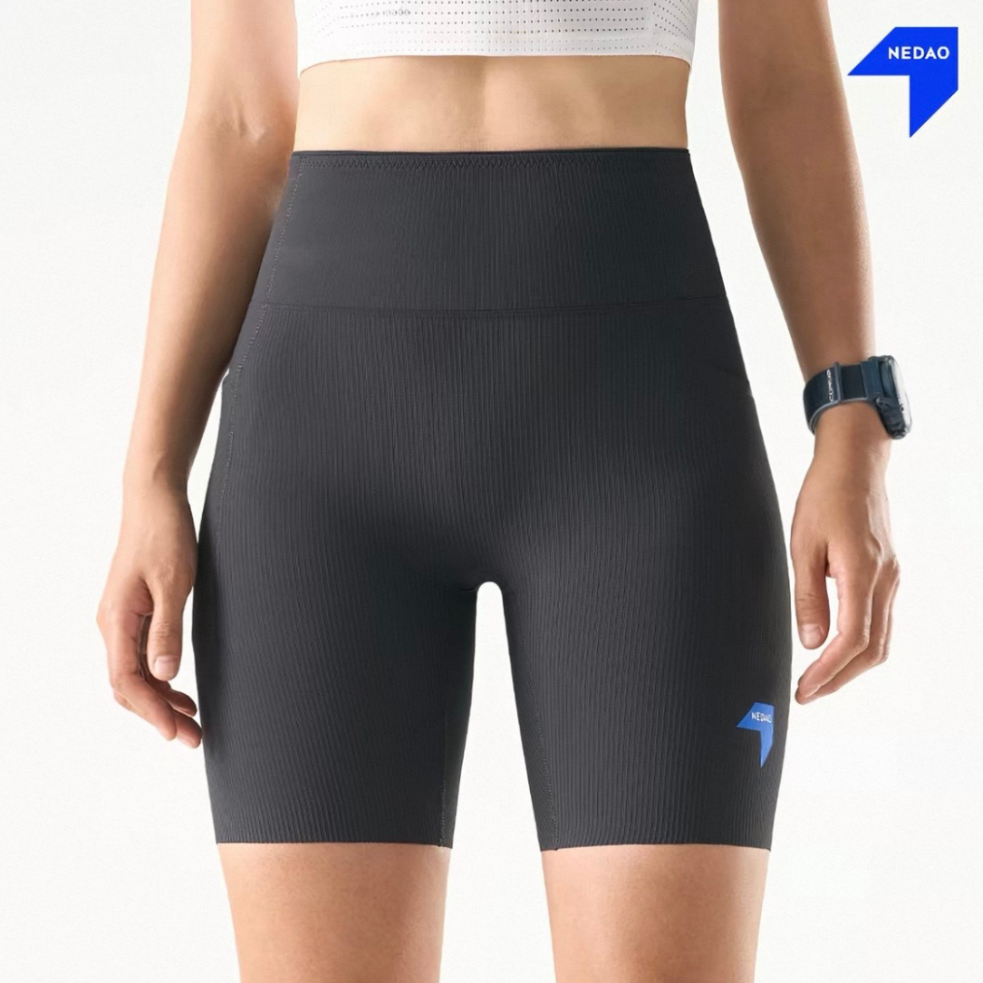 Legging Lari Wanita Nedao VelocityX Pro 6-inci (GhostDry)