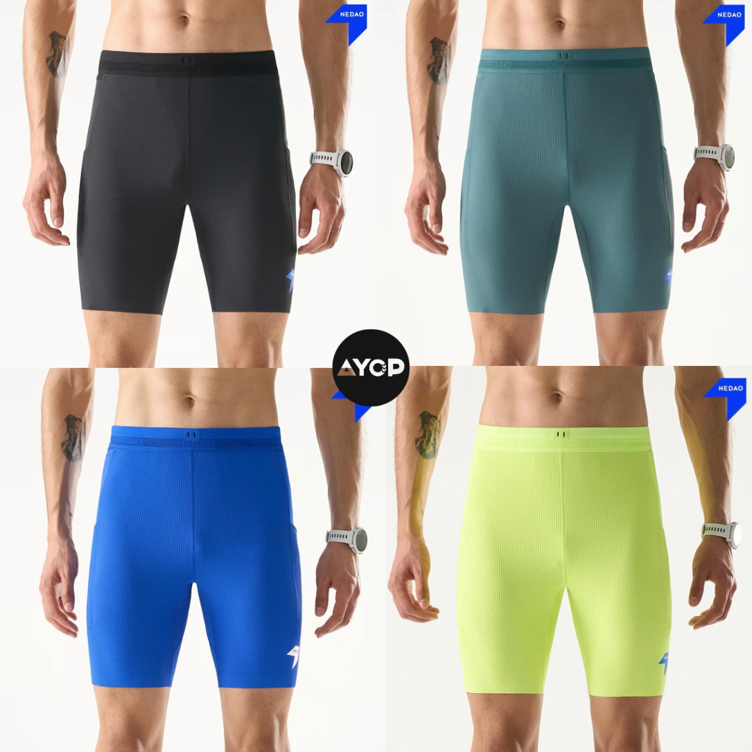 Nedao VelocityX Pro 7-inch Men's Running Tights (GhostDry)