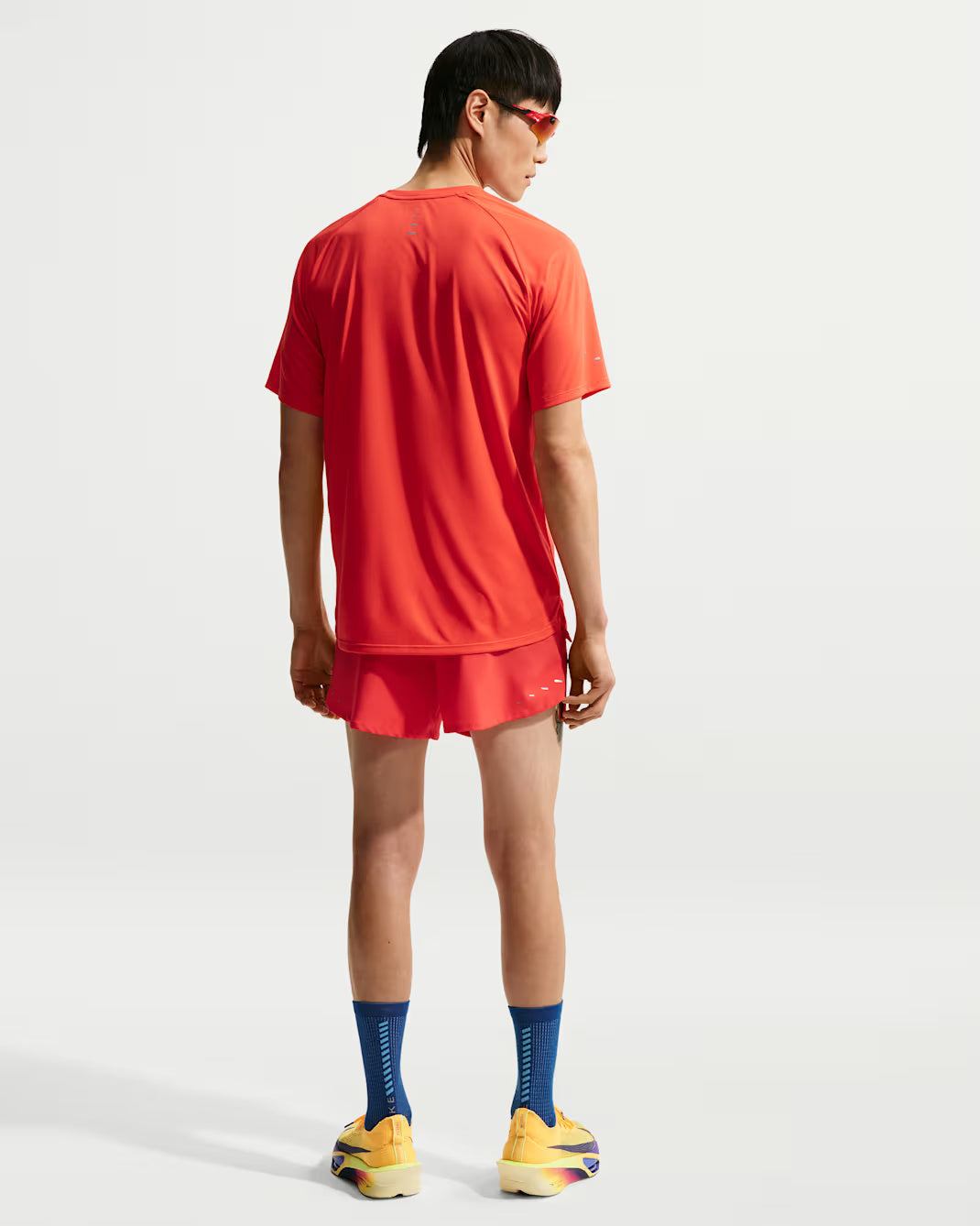 Nike Dri-FIT Stride 5 Inch Brief-Lined Men's Running Short - Light Crimson