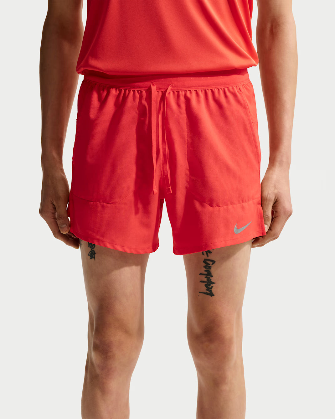 Nike Dri-FIT Stride 5 Inch Brief-Lined Men's Running Short - Light Crimson
