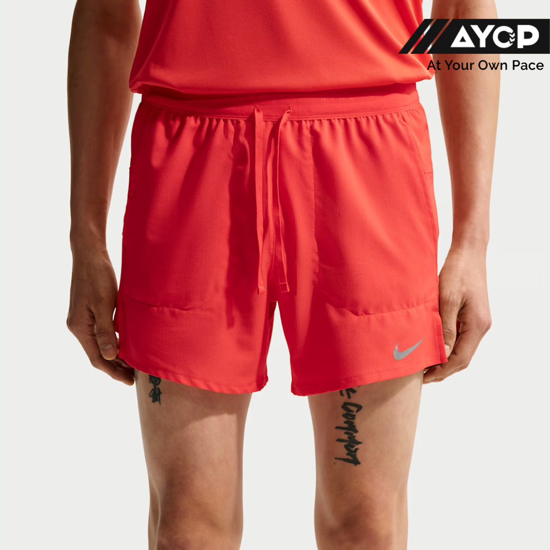 Nike Dri-FIT Stride 5 Inch Brief-Lined Men's Running Short - Light Crimson