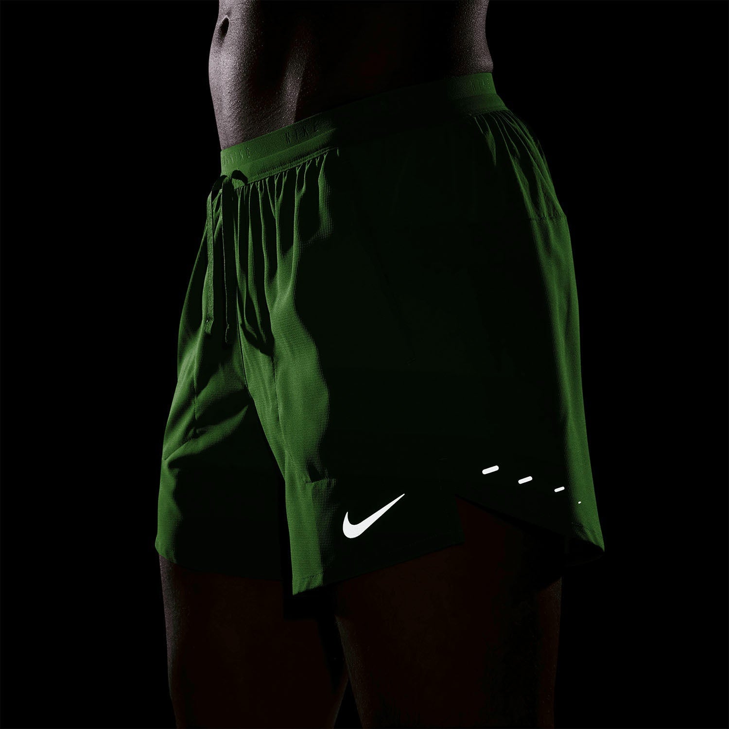 Nike Dri-FIT Stride 5 Inch Brief-Lined Men's Running Short - Lime Blast