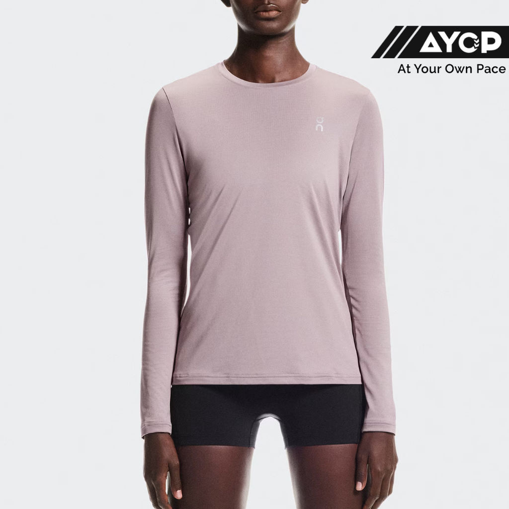 On Core Women's Lengan Panjang - Abu-abu Kebiruan