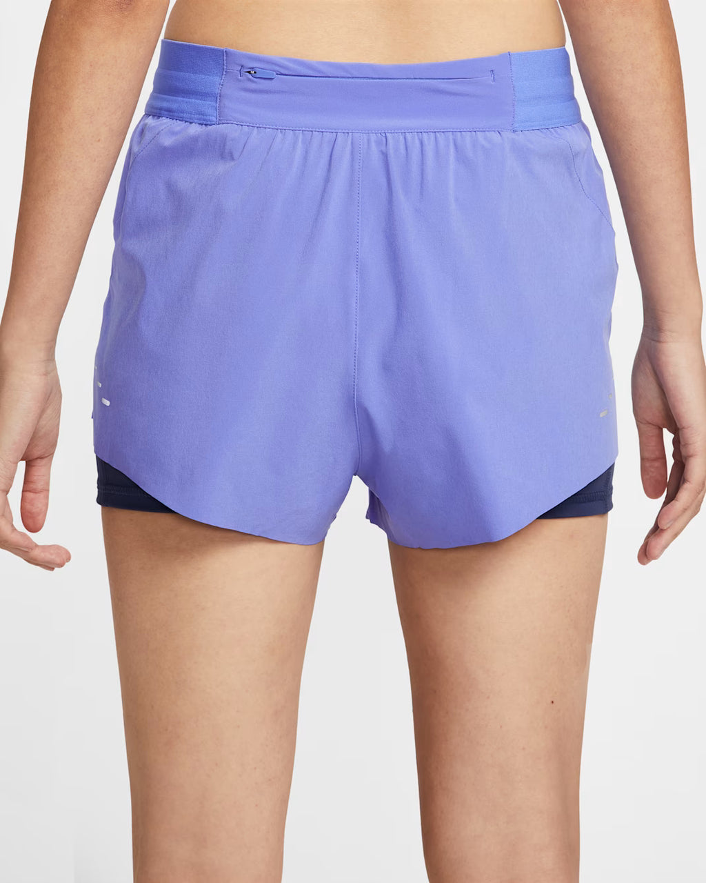 Nike Dri-FIT Swift Mid-Rise 2-in-1 Women's Running Shorts - Sapphire