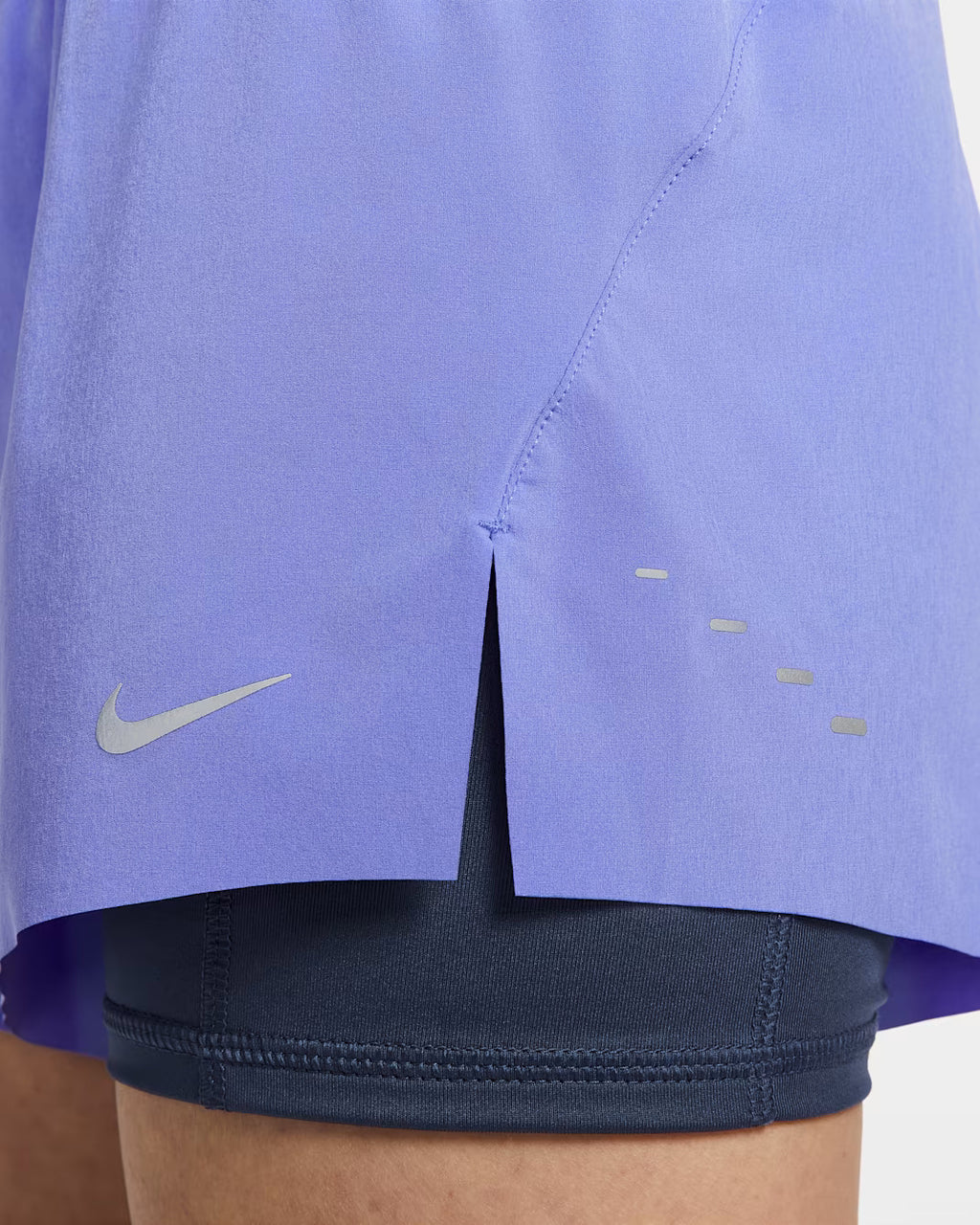 Nike Dri-FIT Swift Mid-Rise 2-in-1 Women's Running Shorts - Sapphire