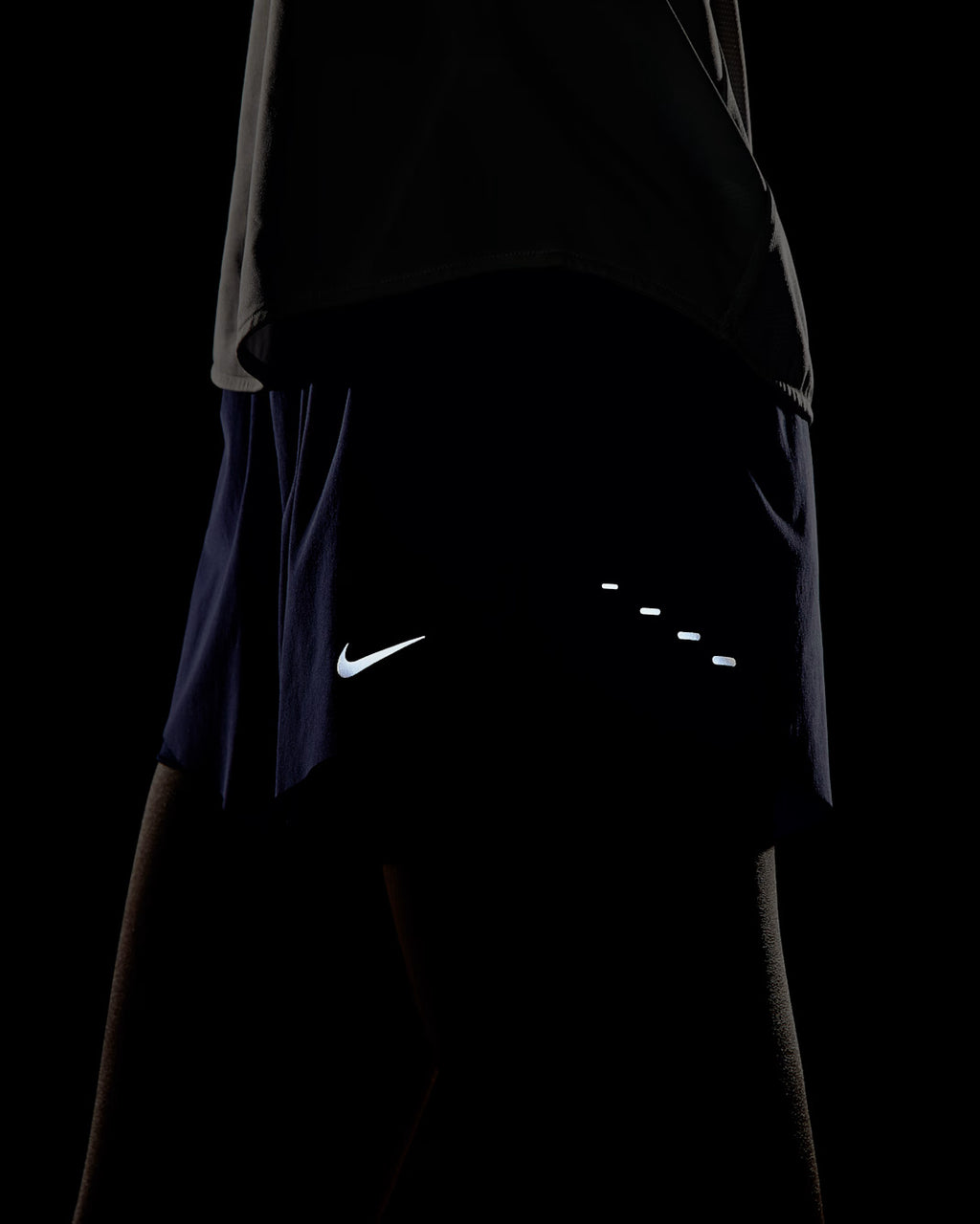 Nike Dri-FIT Swift Mid-Rise 2-in-1 Women's Running Shorts - Sapphire