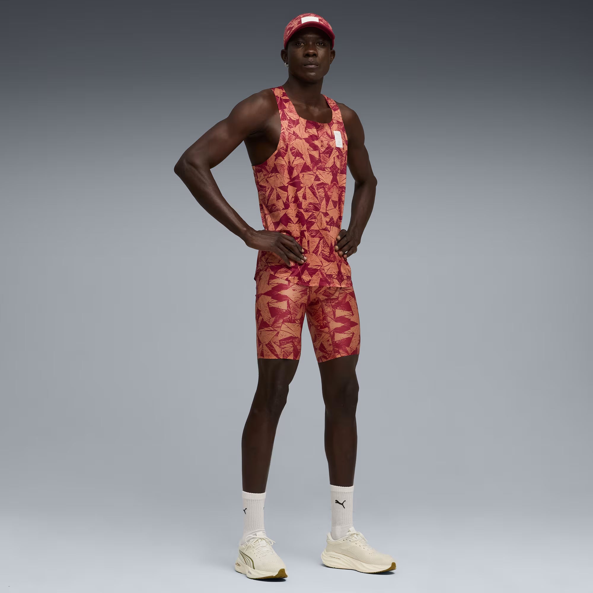 Puma x Saysky Short Men's Running Tight - Red