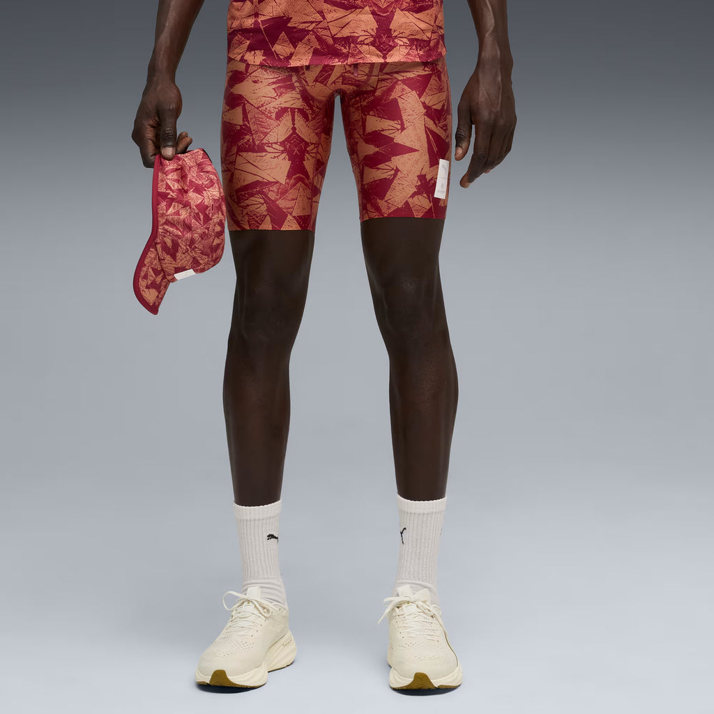 Puma x Saysky Short Men's Running Tight - Red