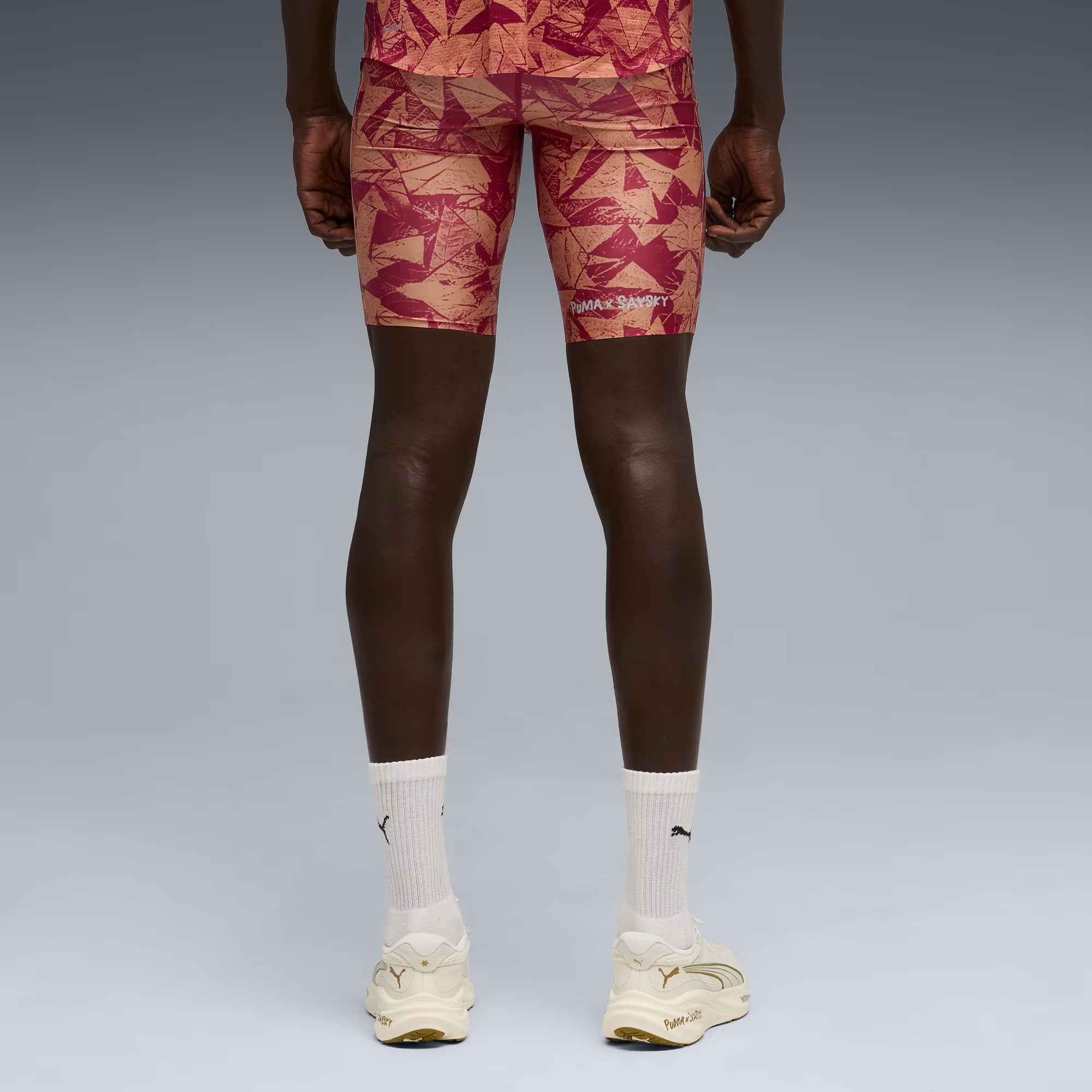 Puma x Saysky Short Men's Running Tight - Red