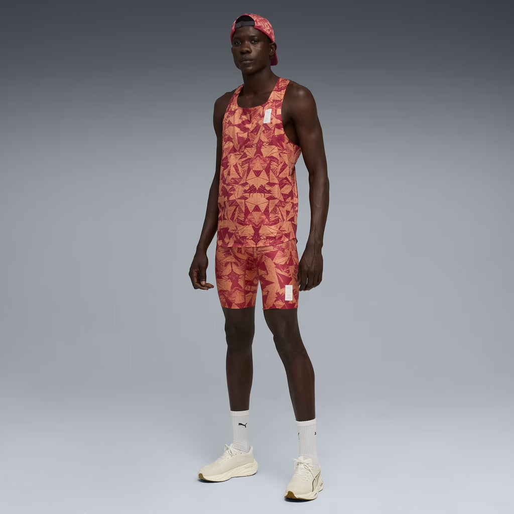 Puma x Saysky Men's Singlet AOP - Red