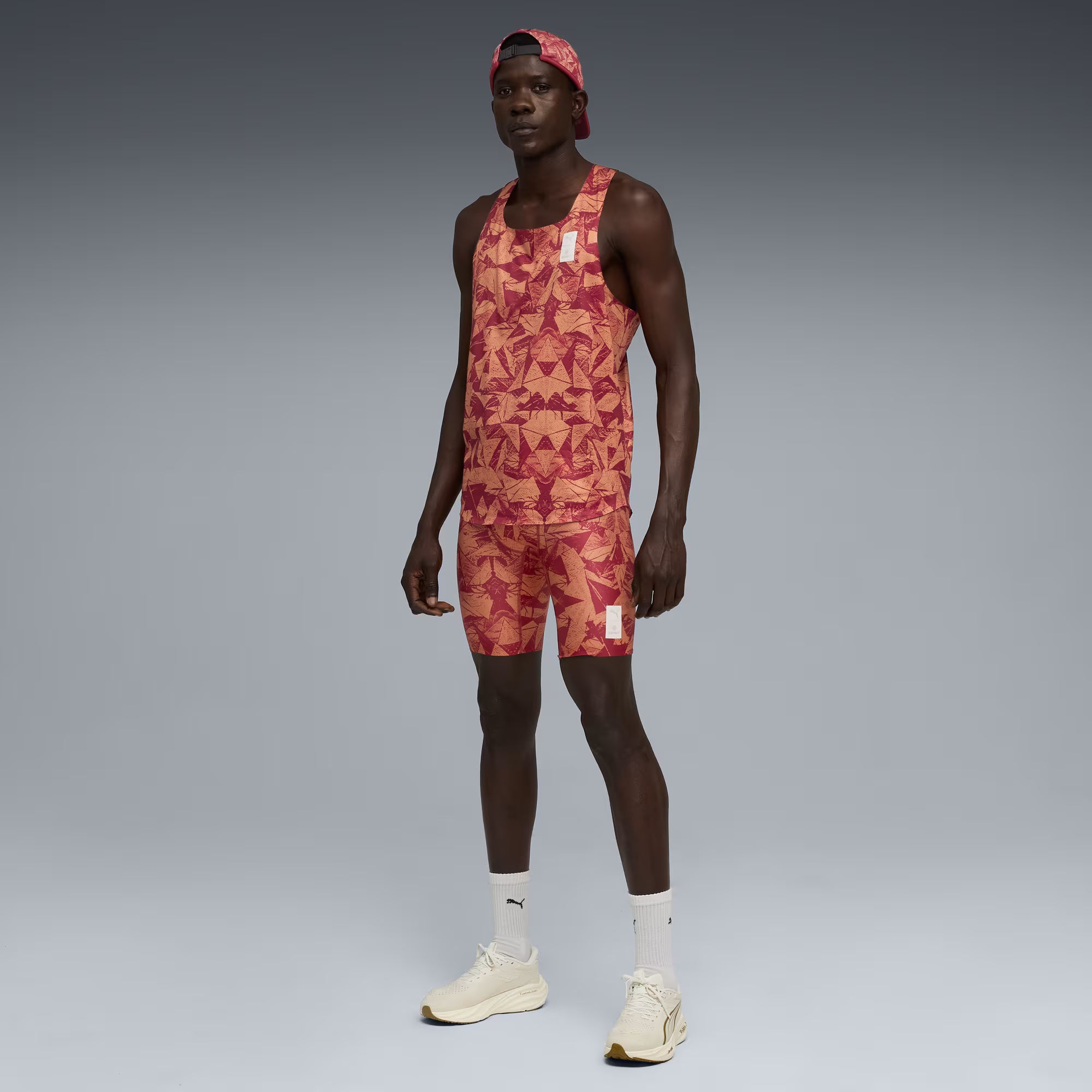 Puma x Saysky Men's Singlet AOP - Red