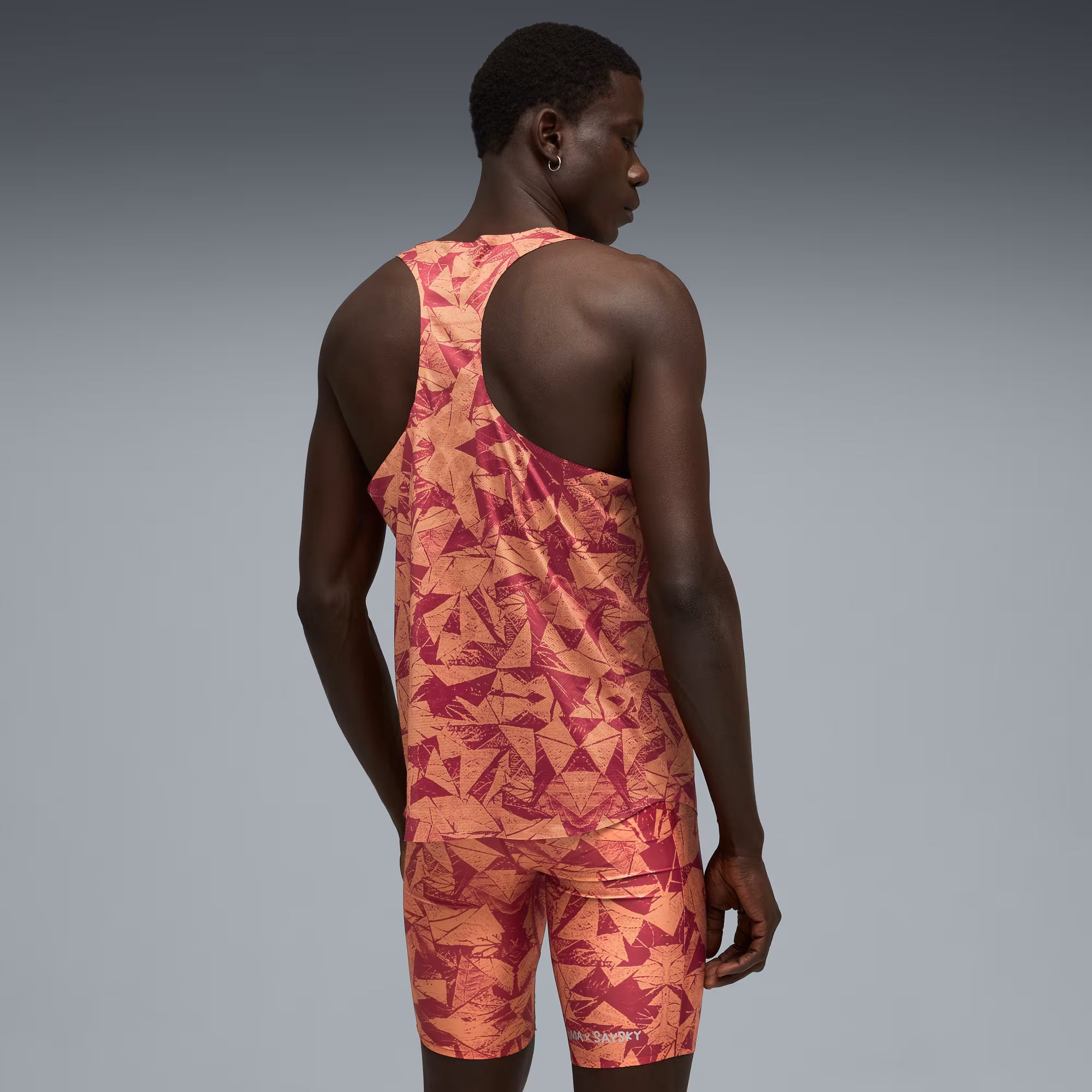 Puma x Saysky Men's Singlet AOP - Red