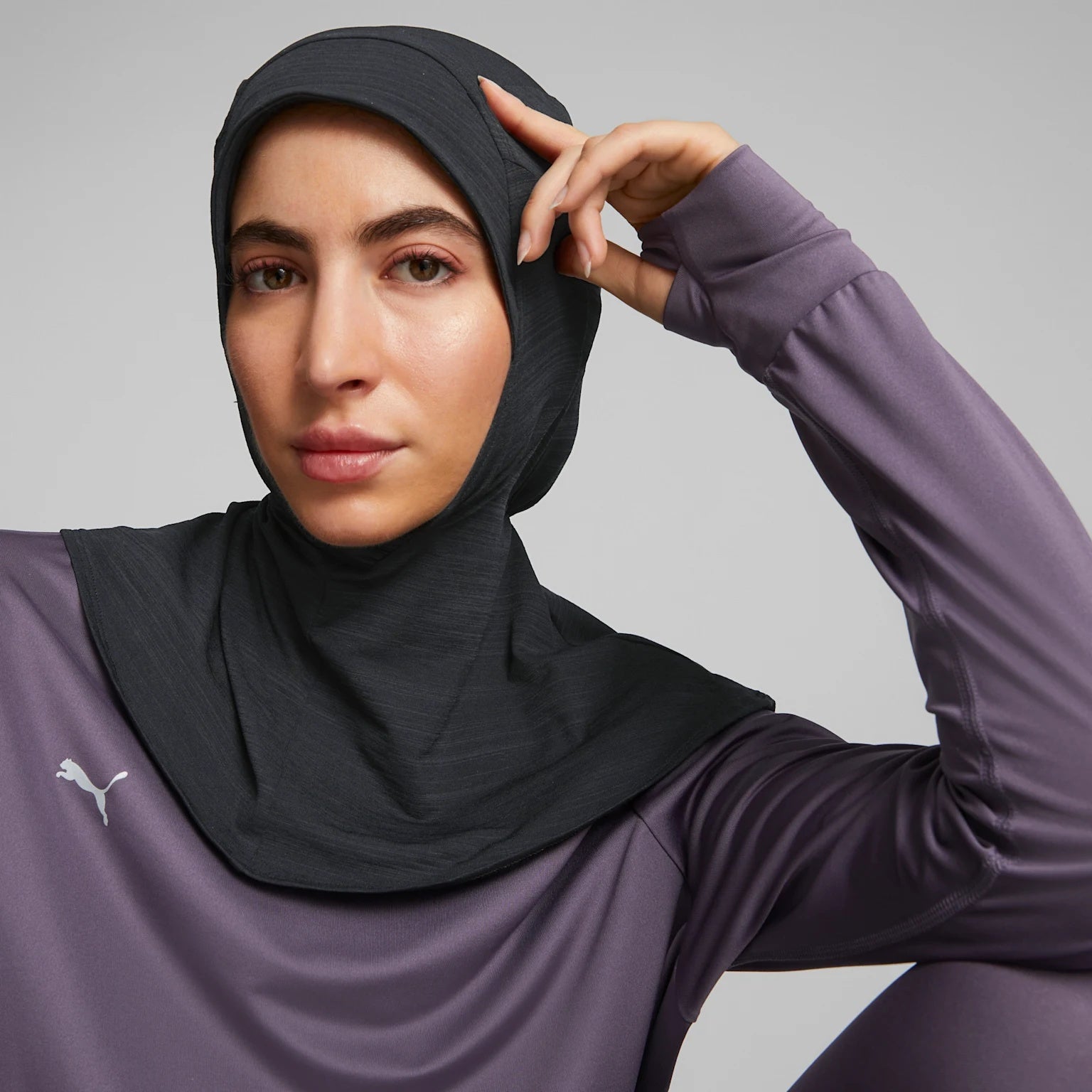 Puma Sports Running Hijab - Black