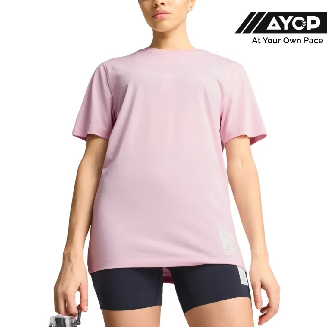 Puma x SaySky Unisex Running tee - Rose Mauve