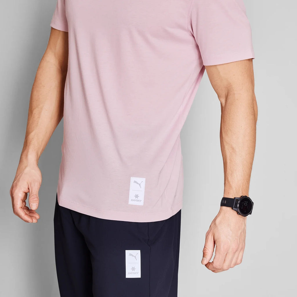 Puma x SaySky Unisex Running tee - Rose Mauve