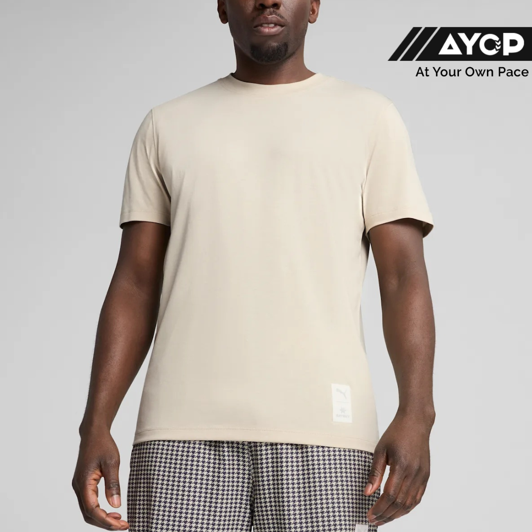 Puma x SaySky Unisex Running tee - Desert Dust