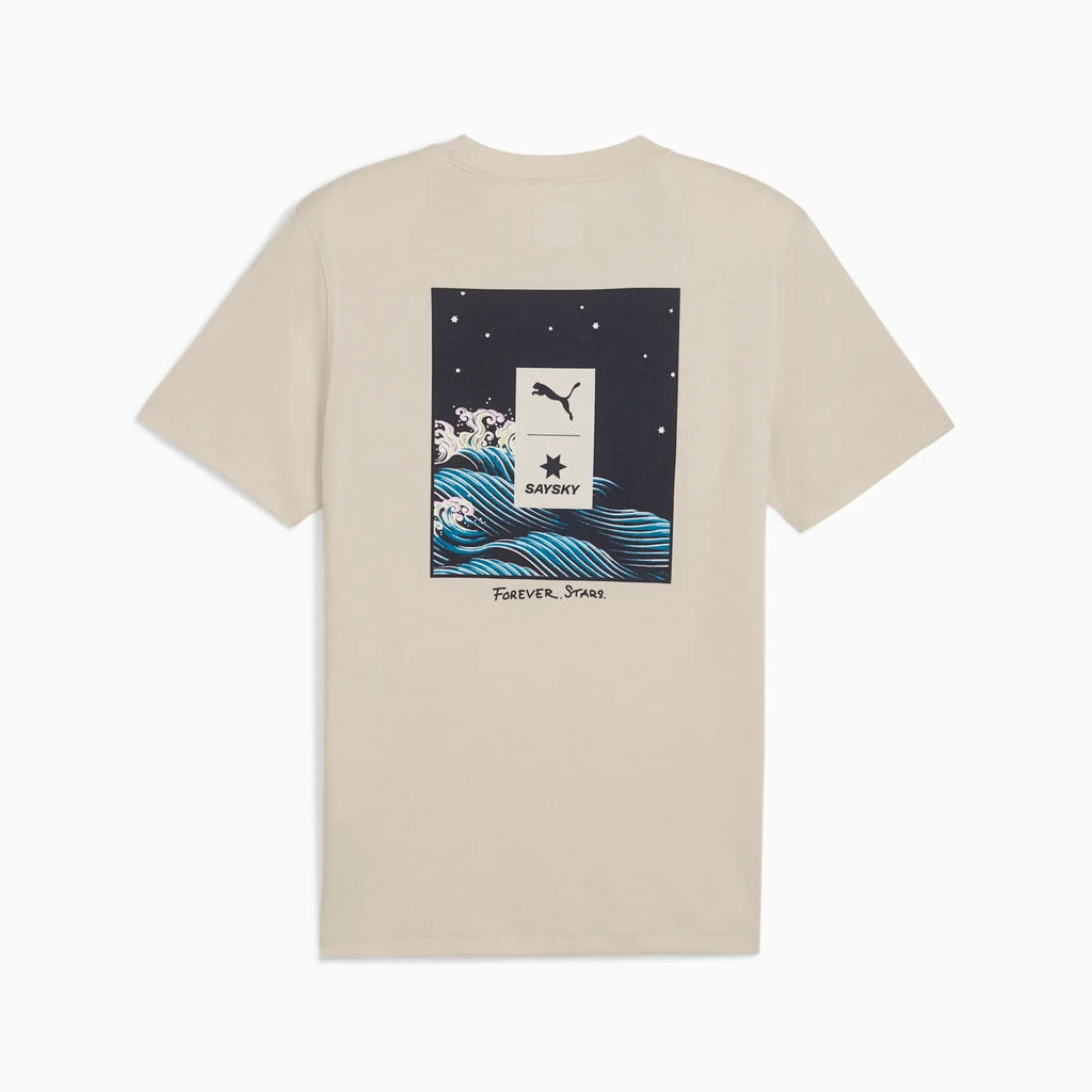 Puma x SaySky Unisex Running tee - Desert Dust