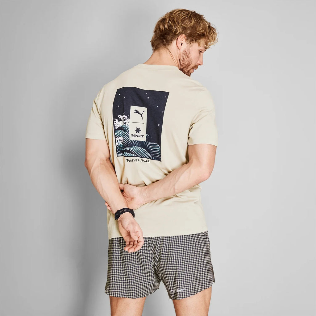 Puma x SaySky Unisex Running tee - Desert Dust