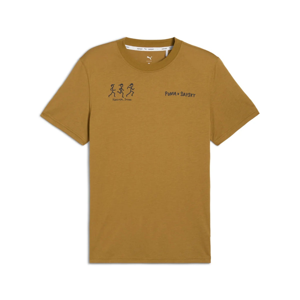 Puma x Saysky Short Sleeve Unisex T-Shirt - Honey Butter