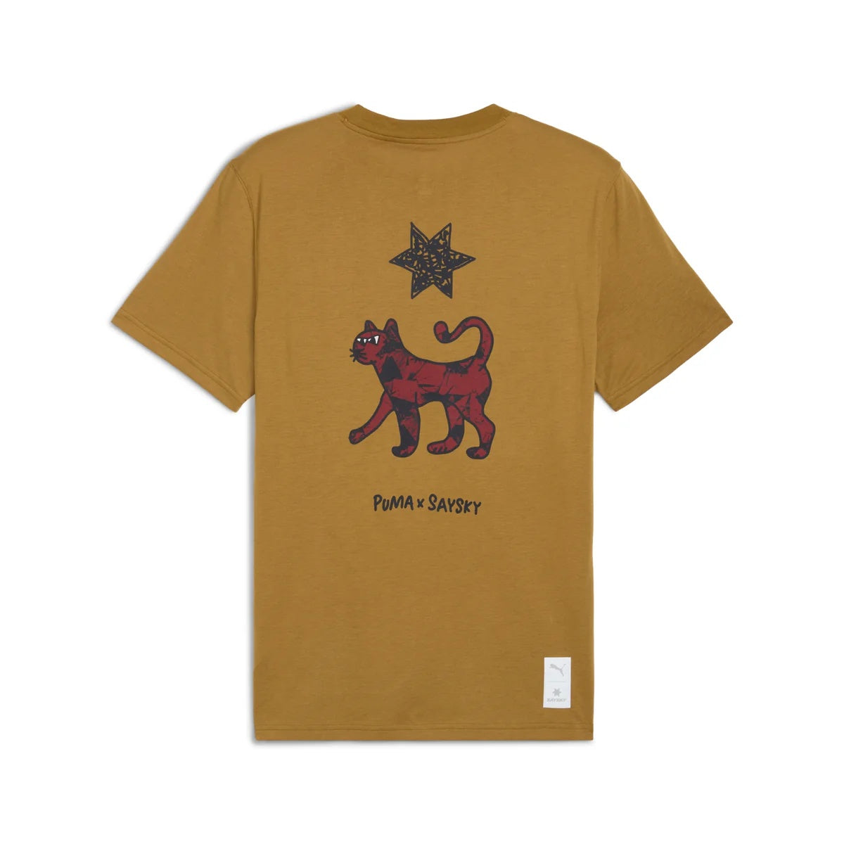 Puma x Saysky Short Sleeve Unisex T-Shirt - Honey Butter