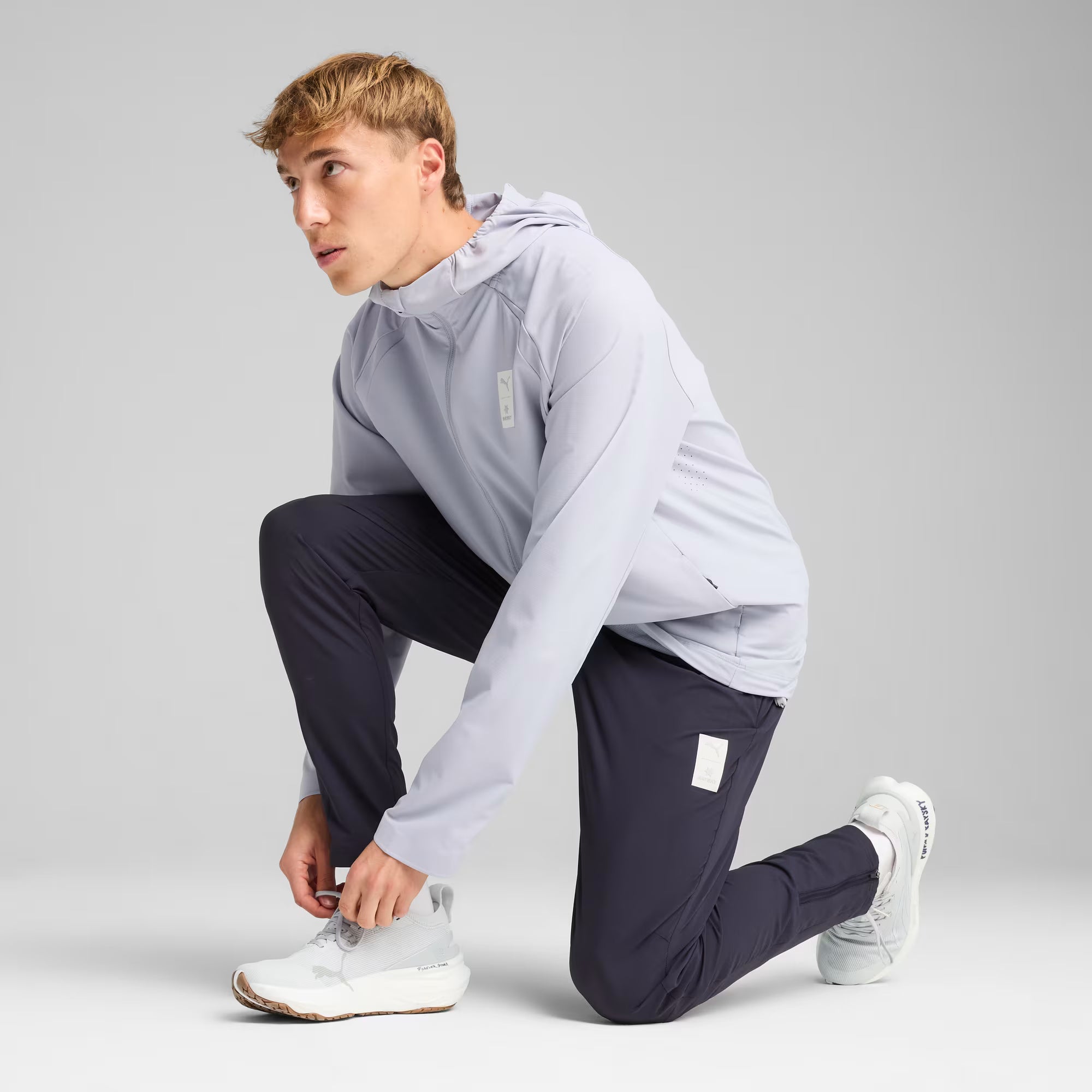 Puma x Saysky Hooded Jacket - Grey Fog