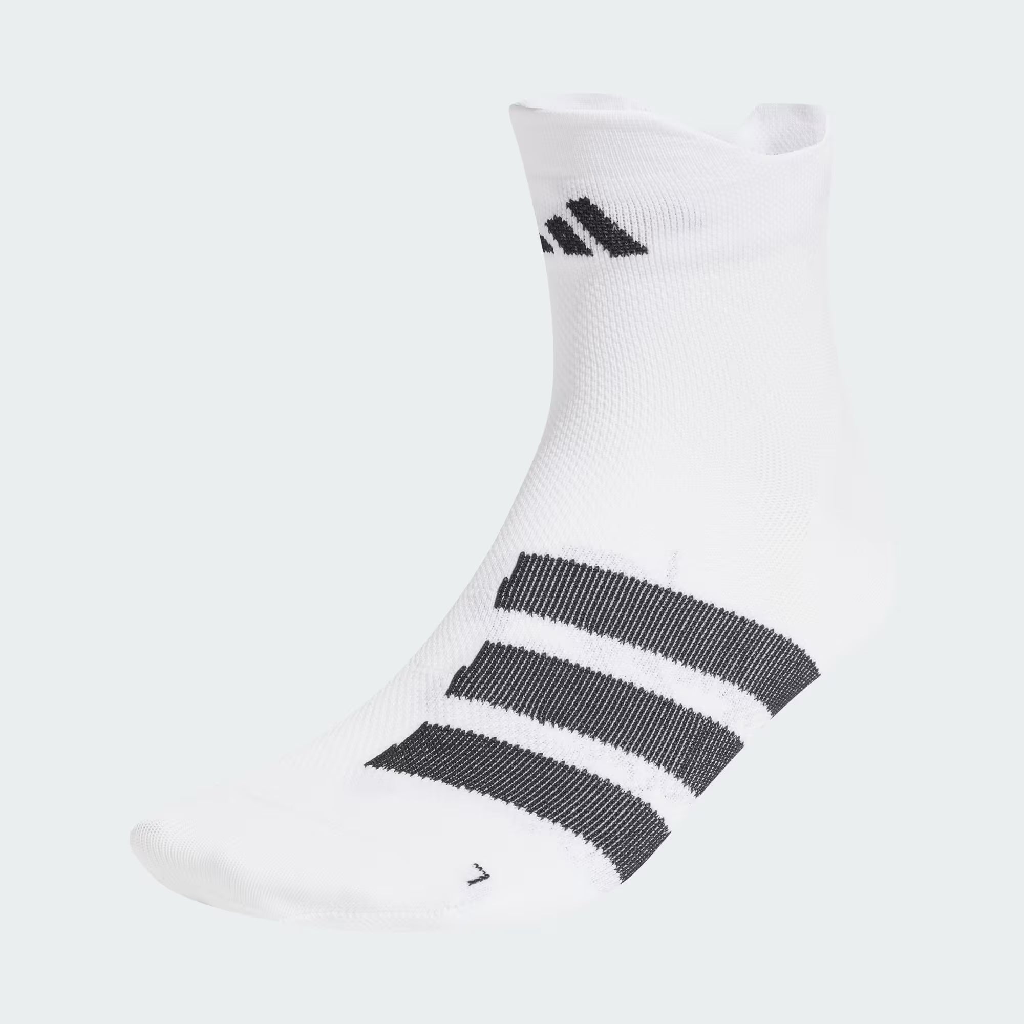 Adidas RunxAdizero Socks - White With 3Stripes