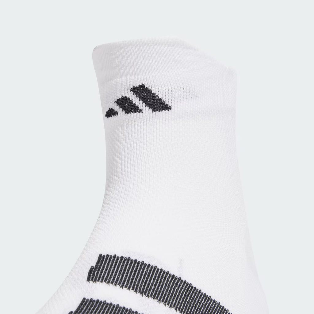 Adidas RunxAdizero Socks - White With 3Stripes