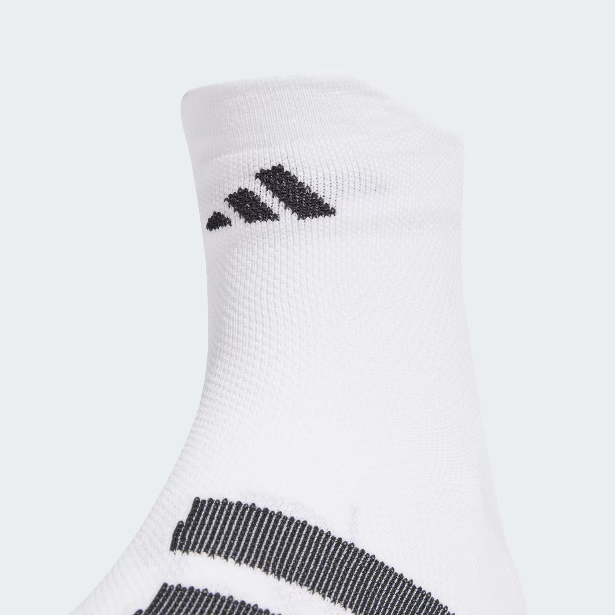 Adidas RunxAdizero Socks - White With 3Stripes