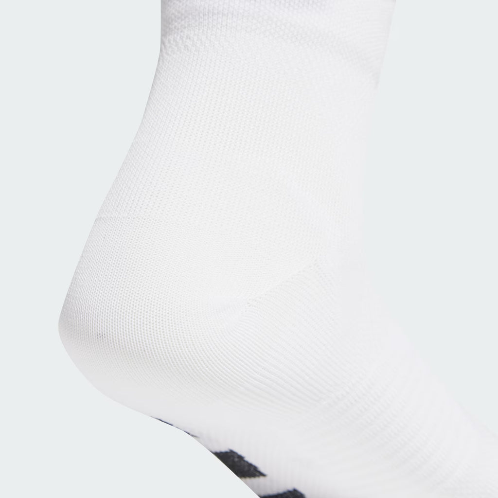 Adidas RunxAdizero Socks - White With 3Stripes