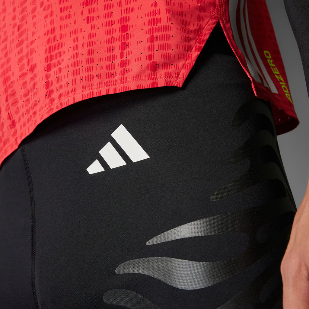 Adidas Adizero Control Men's Running Compression - Black