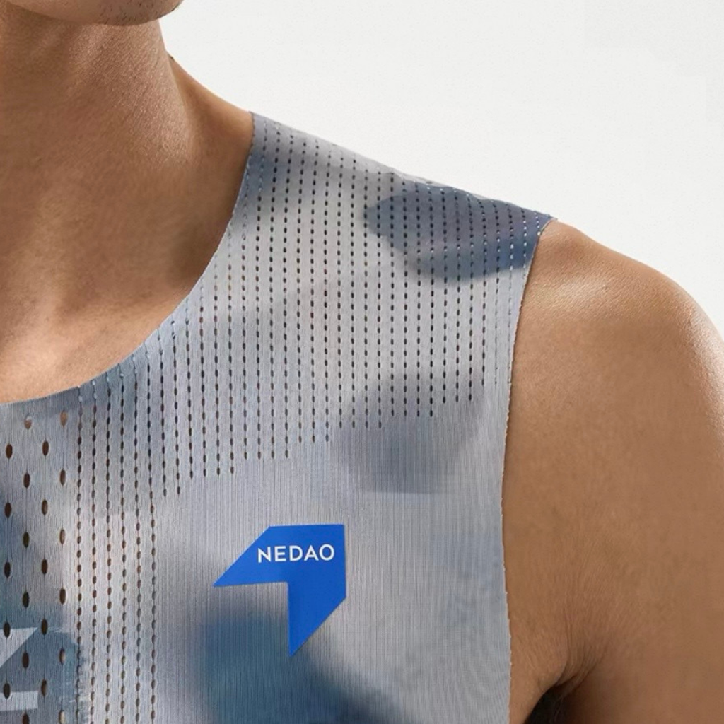 Nedao QiFlow Vortex Men's Running Sleeveless - Frost Green