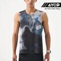 Nedao QiFlow Vortex Men's Running Sleeveless - Frost Green