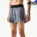 Nedao Vortex PowerPouch Lite 4-inch Men's Running Shorts - Moonmist Grey
