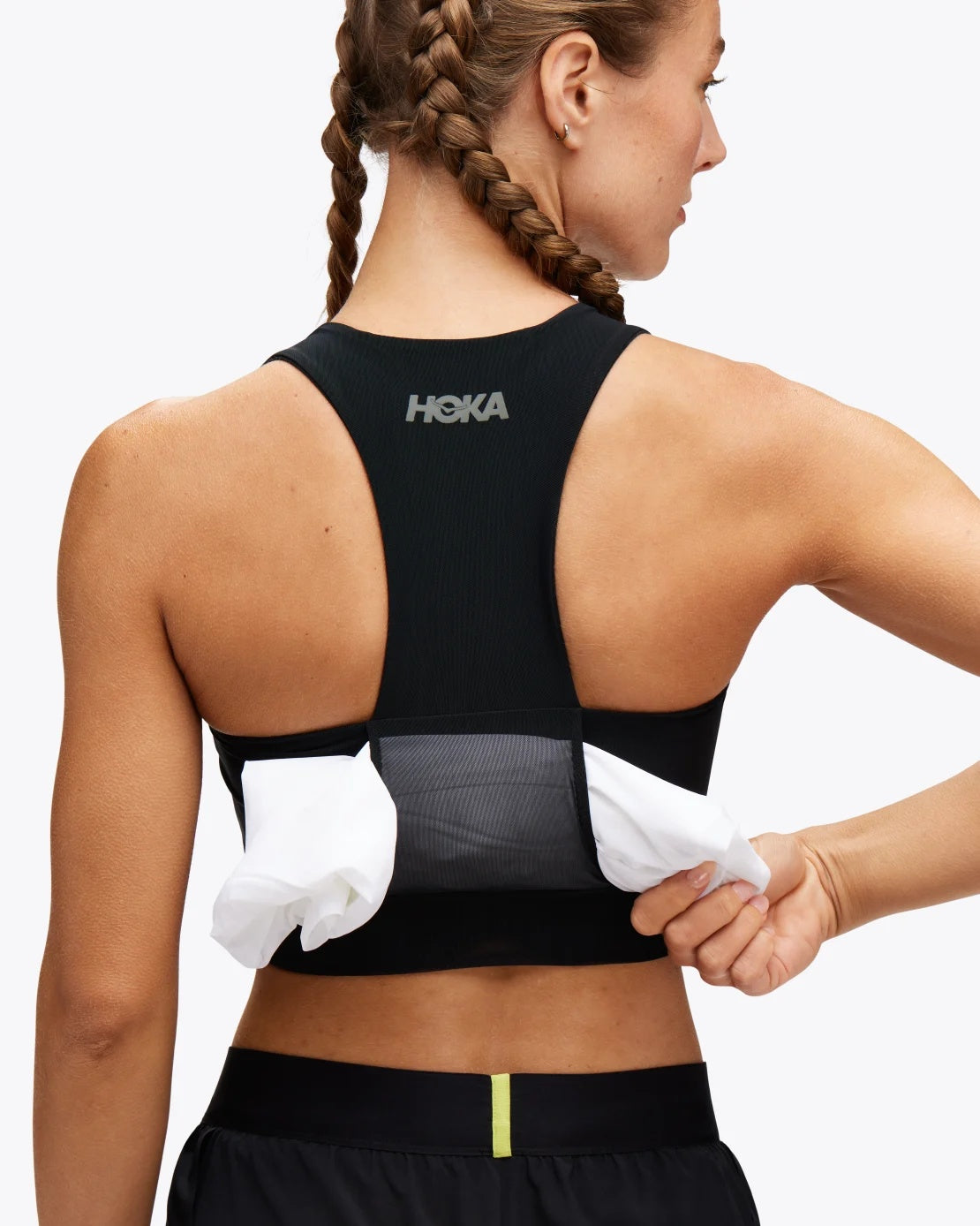 Hoka Race Day Bra - Black