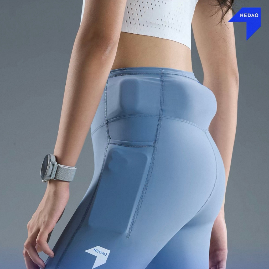Nedao FlexFit V4.0 Pocket Women's Running Leggings - Black