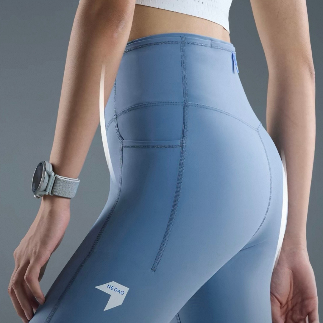 Nedao FlexFit V4.0 Pocket Women's Running Leggings - Black