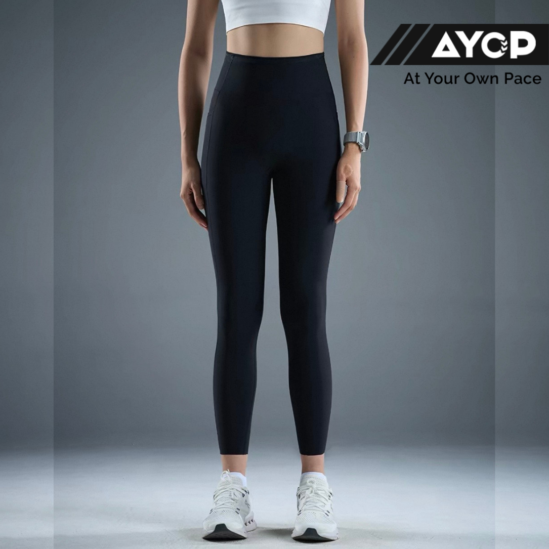 Nedao FlexFit V4.0 Pocket Women's Running Leggings - Black