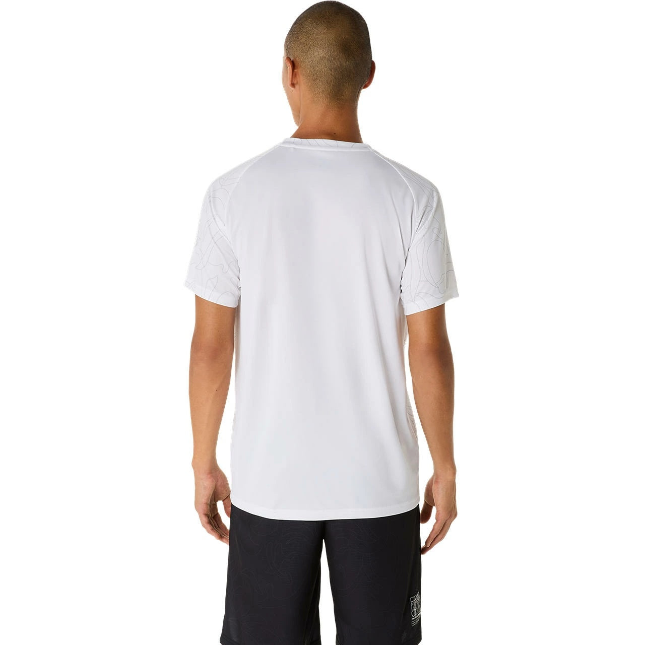Asics Dry Graphic Short Sleeve Men’s Training T-Shirt - Brilliant White