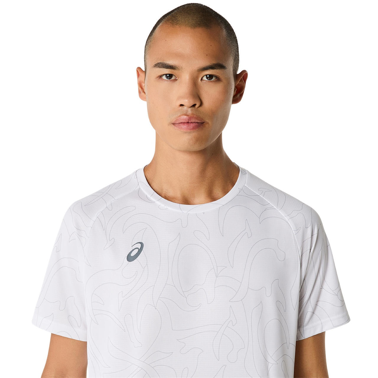 Asics Dry Graphic Short Sleeve Men’s Training T-Shirt - Brilliant White