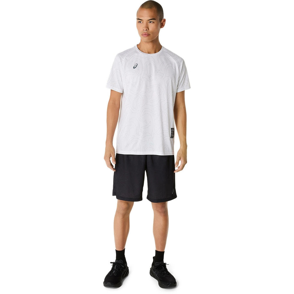 Asics Dry Graphic Short Sleeve Men’s Training T-Shirt - Brilliant White