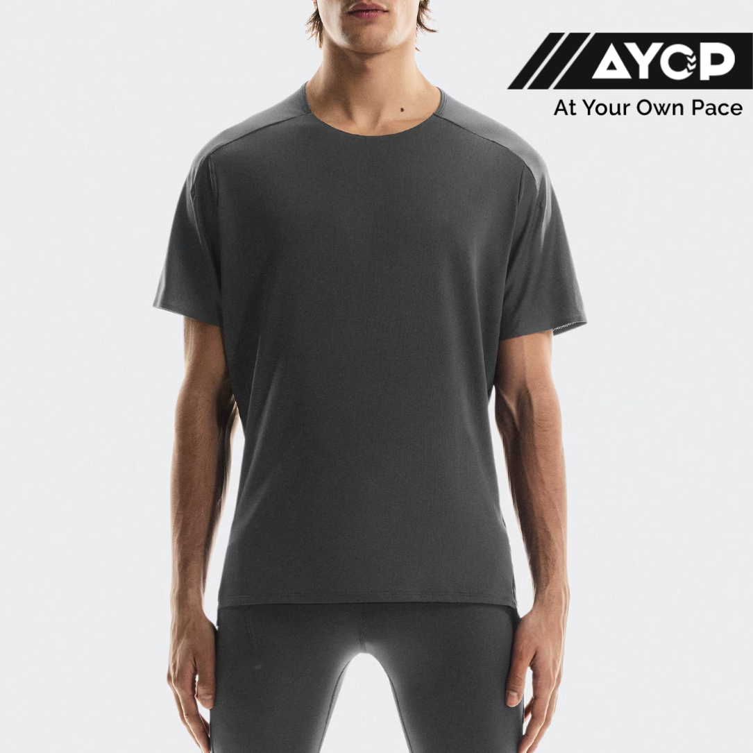ON Performance-T Men’s Running T-Shirt - Eclipse/Black