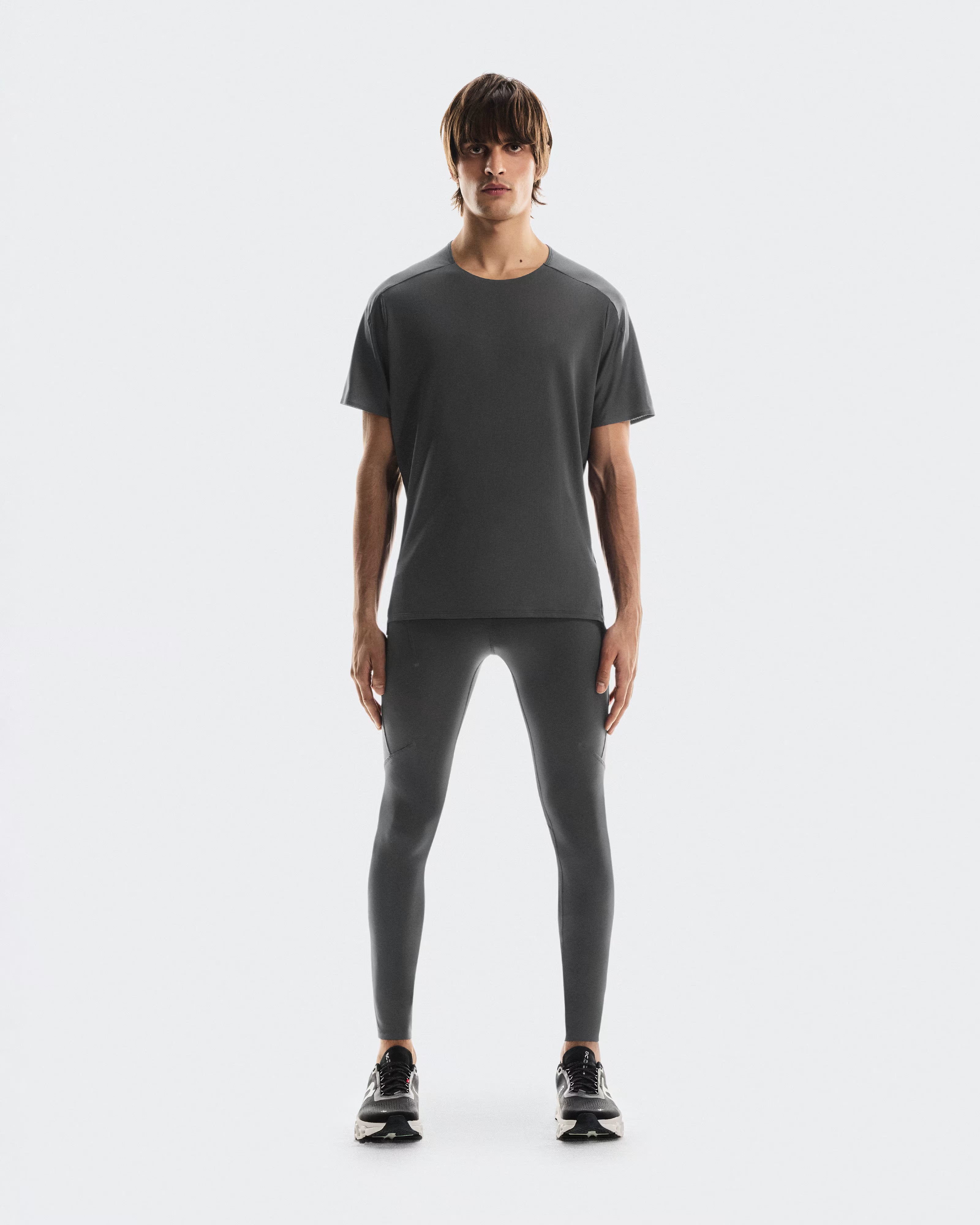 ON Performance-T Men’s Running T-Shirt - Eclipse/Black