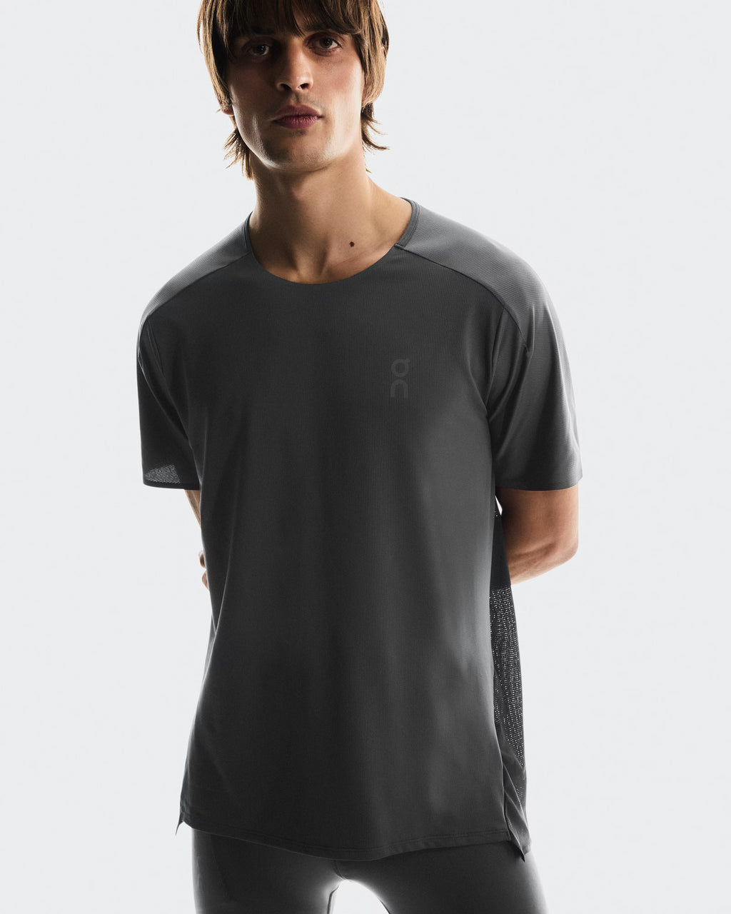 ON Performance-T Men’s Running T-Shirt - Eclipse/Black