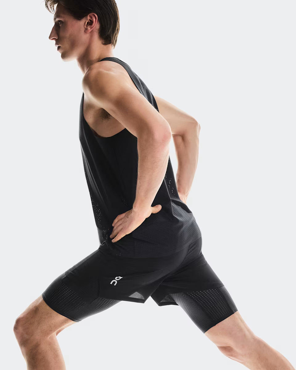 ON Running Cleancloud Pace 2-in-1 Shorts - Black
