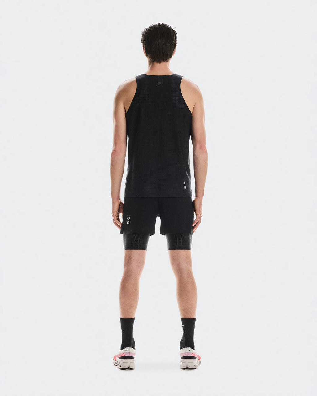 ON Running Cleancloud Pace 2-in-1 Shorts - Black