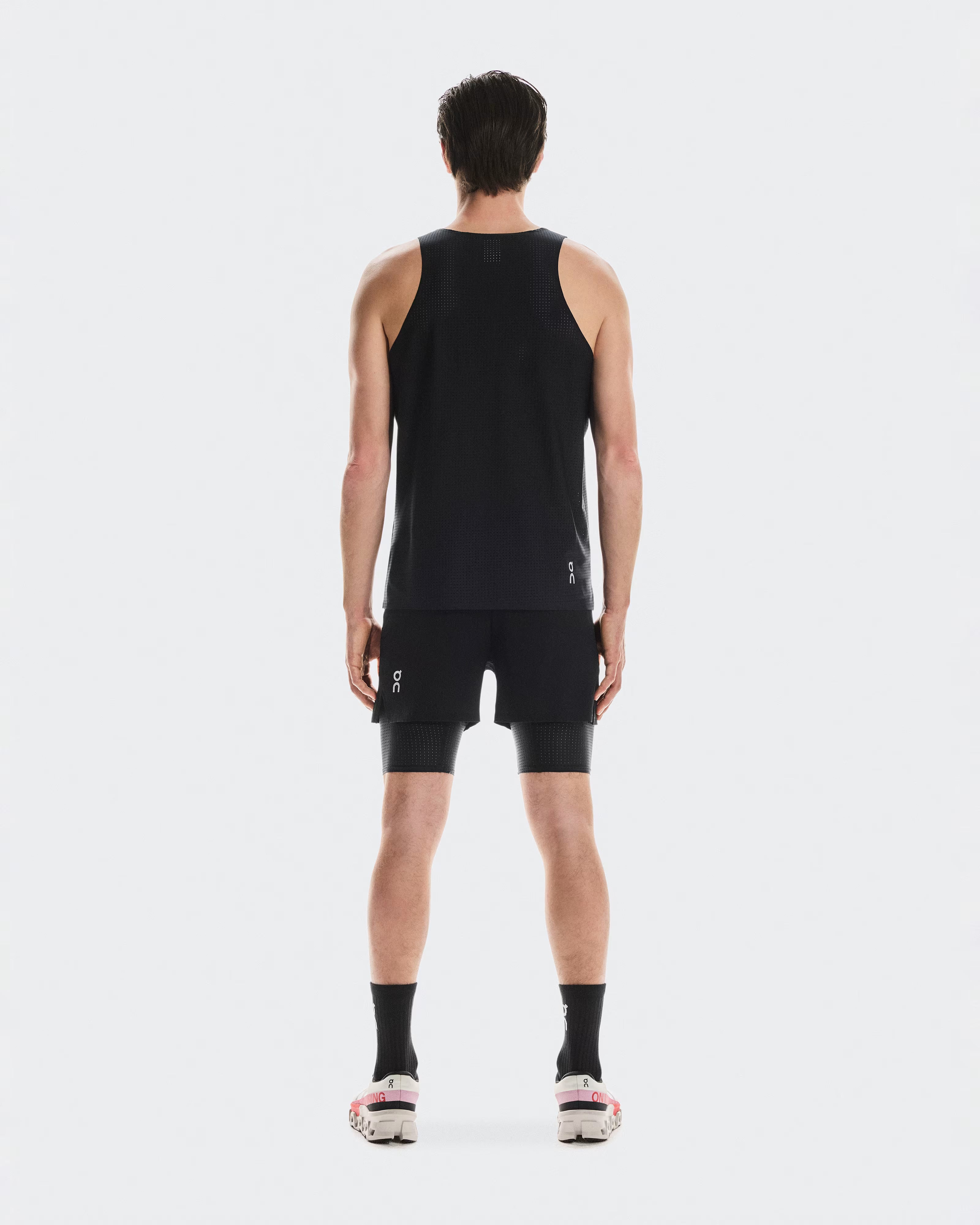 ON Running Cleancloud Pace 2-in-1 Shorts - Black