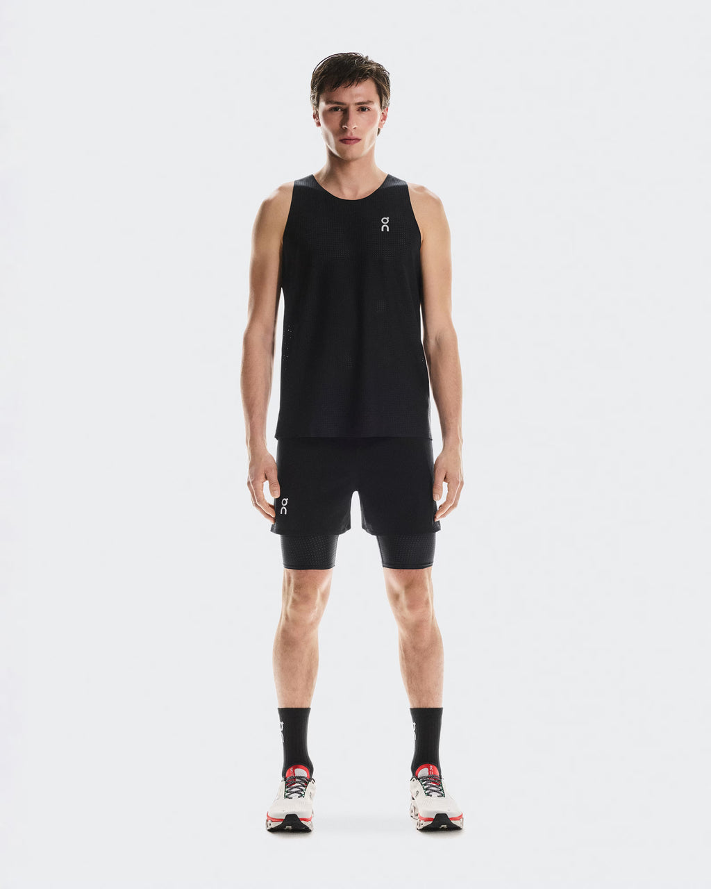 ON Running Cleancloud Pace 2-in-1 Shorts - Black