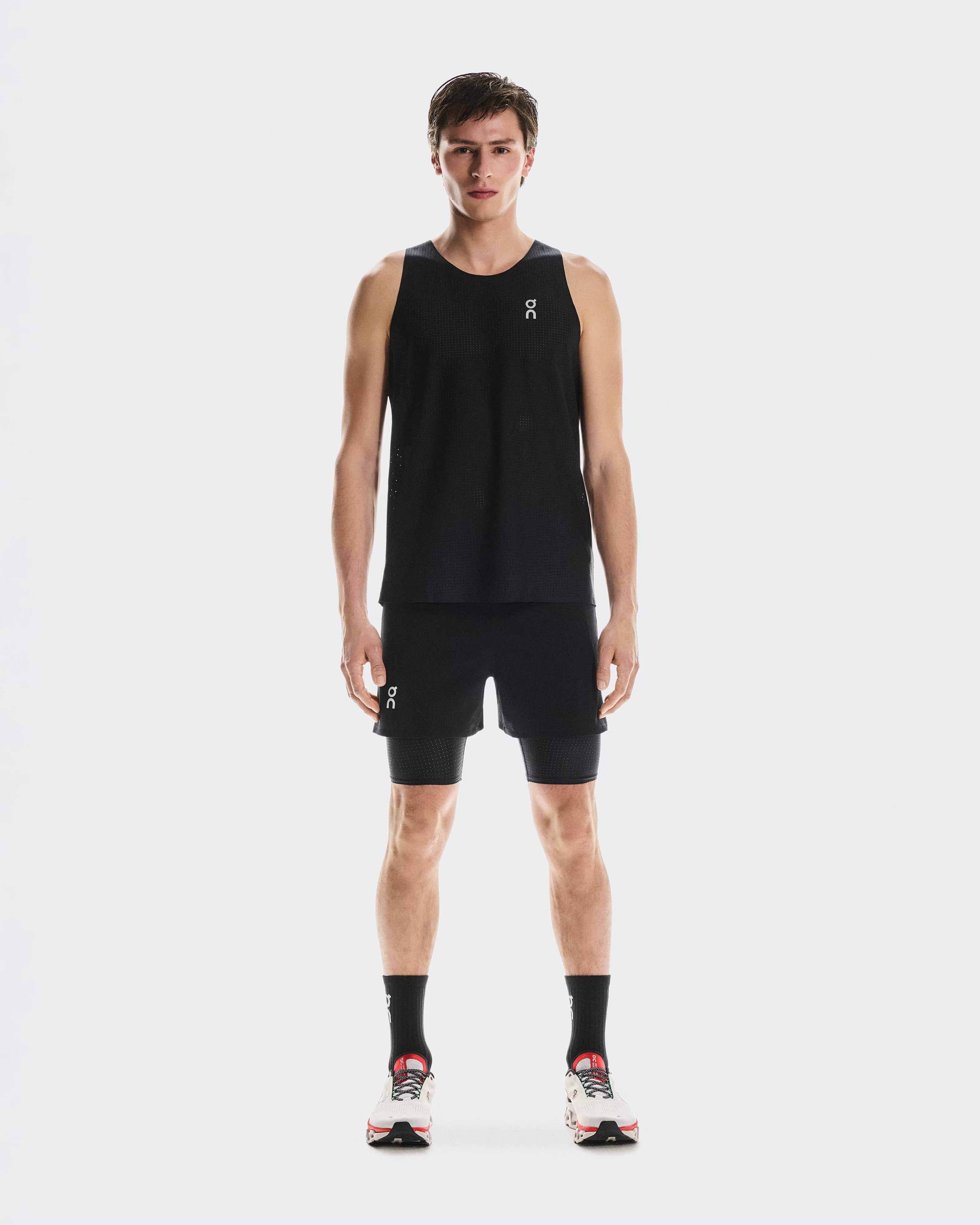 ON Running Cleancloud Pace 2-in-1 Shorts - Black