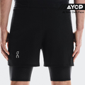 ON Running Cleancloud Pace 2-in-1 Shorts - Black