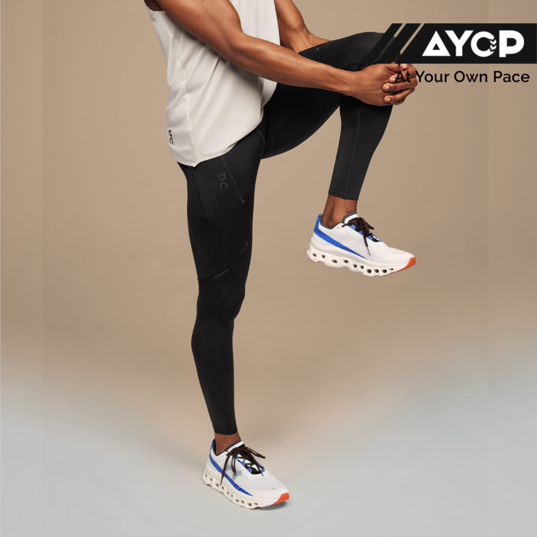 ON Running Performance Men's Leggings - Black
